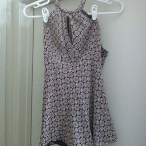 Michael Kors Halter Top - Front Cut Out.